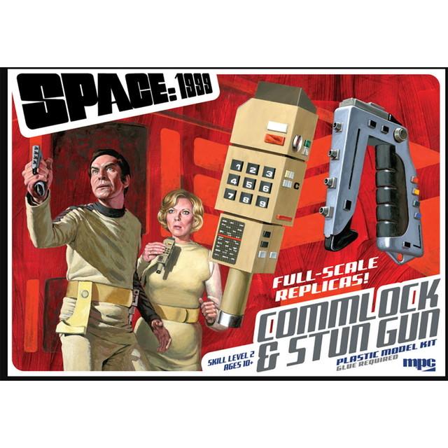 スペース1999 スタンガン&コムロック　プラモデルキット MPC 1/1 スペース1999 スタンガン&コムロック プラモデル MPC941 送料