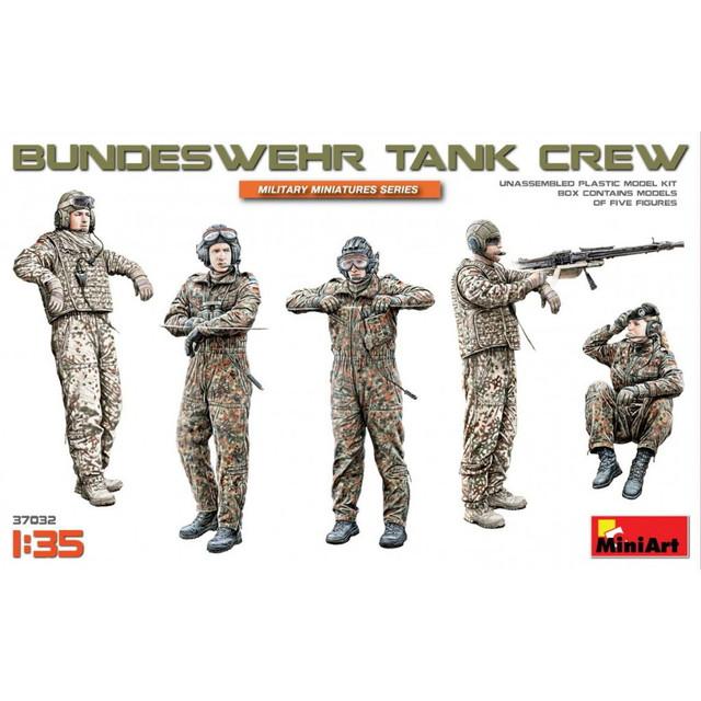ミニアート 1/35 現用ドイツ連邦軍 戦車兵 5体セット プラモデル