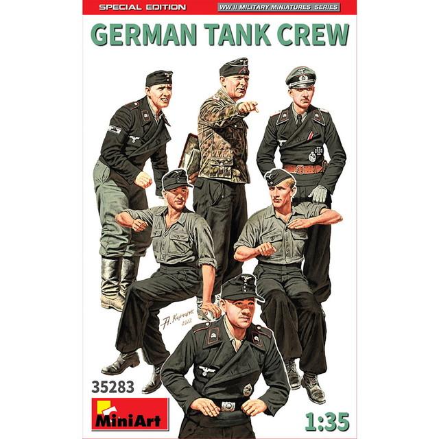 ミニアート 1/35 WW.II ドイツ軍 戦車兵 フィギュアセット 6体 小火器