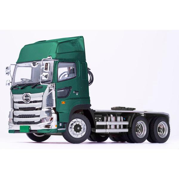 プラッツ 1/50 日野プロフィアSS 6×4 ハイルーフ ターコイズメタリック
