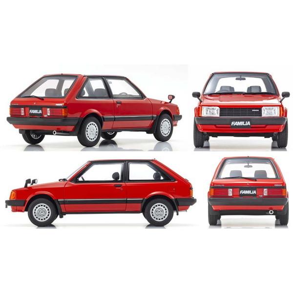 ☆カタログ】 京商オリジナル 1/18 samurai マツダ ファミリア レッド