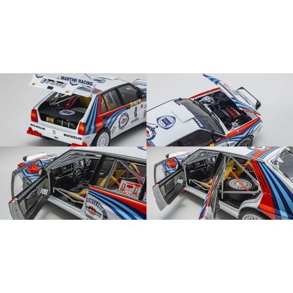 完成品ダイキャストミニカー 1/18 ランチア デルタ HF インテグラーレ 1992 モンテカルロ #4 KS08348A 送料無料 