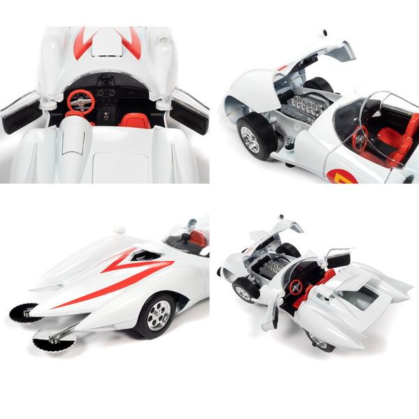 【限定品】 完成品ダイキャストミニカー　1/18　マッハGoGoGo マッハ号　三船剛＆三平フィギュア付き　AWSS124　送料無料 【1836538362】(11492円)