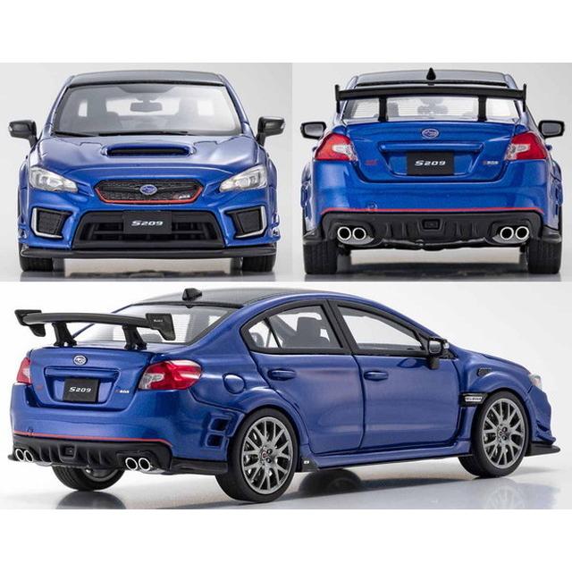 京商オリジナル 1/43 スバル インプレッサ S209(ブルー) 完成品 