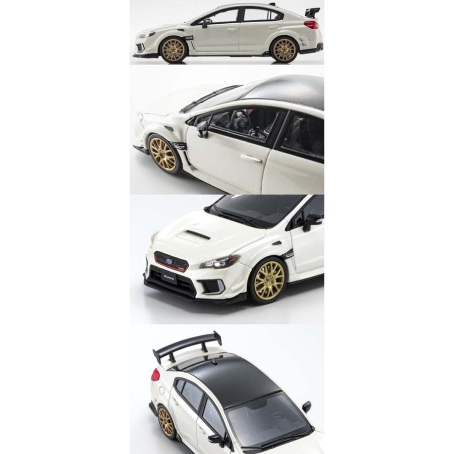 京商オリジナル 1/43 スバル インプレッサ S209(ホワイト) 完成品 