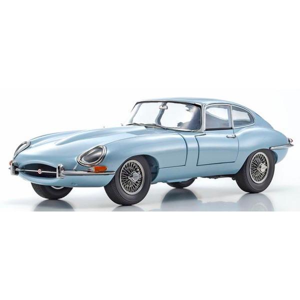 【★カタログ】 京商オリジナル 1/18 ジャガー Eタイプ シルバーブルーメタリック KS08954SBL　送料無料