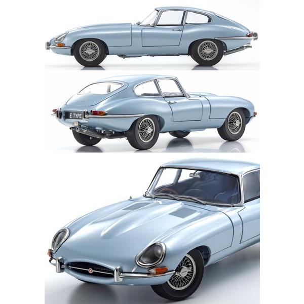 【★カタログ】 京商オリジナル 1/18 ジャガー Eタイプ シルバーブルーメタリック KS08954SBL　送料無料 ジャガー Eタイプ