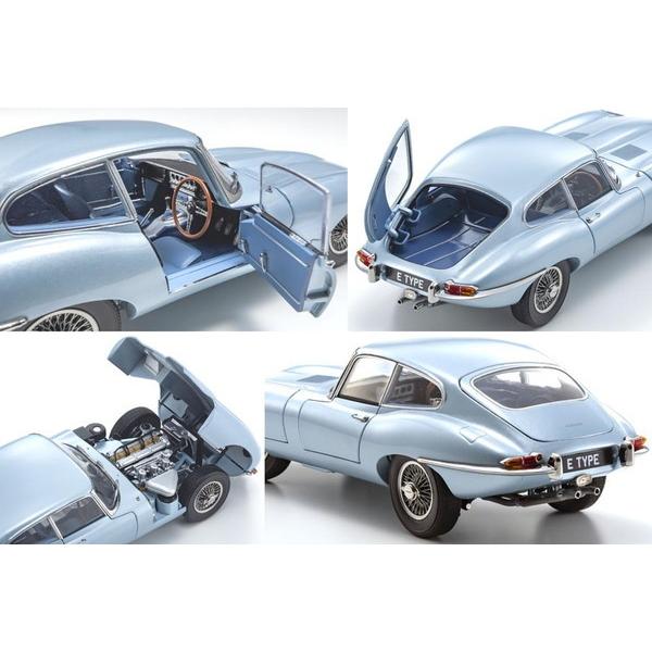 【★カタログ】 京商オリジナル 1/18 ジャガー Eタイプ シルバーブルーメタリック KS08954SBL　送料無料 ジャガー Eタイプ