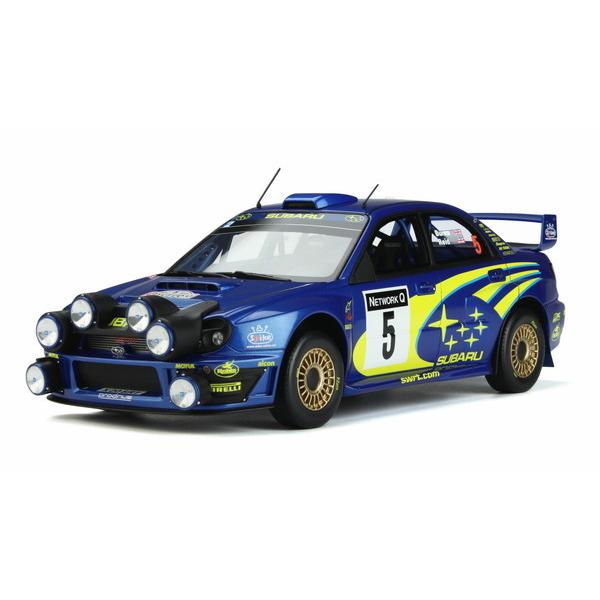 OttO mobile 1/18 スバル インプレッサ WRC (ブルー) 完成品ミニカー OTM391　送料無料