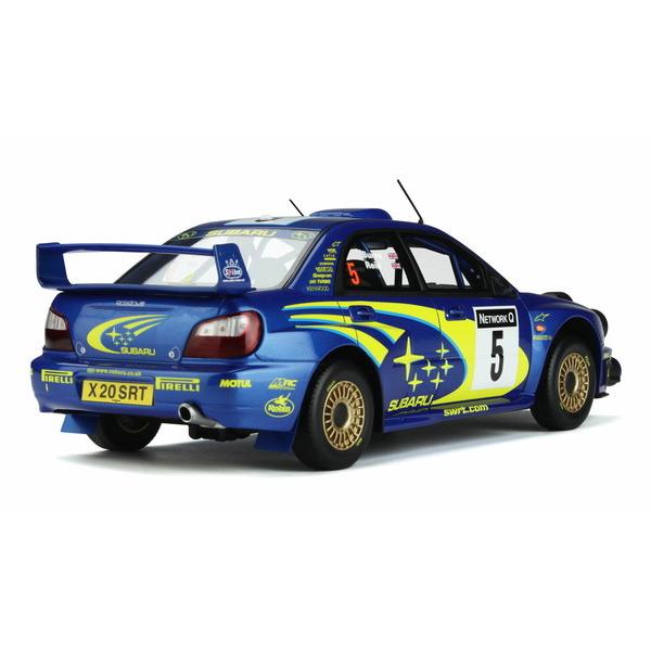 OttO mobile 1/18 スバル インプレッサ WRC (ブルー) 完成品ミニカー 