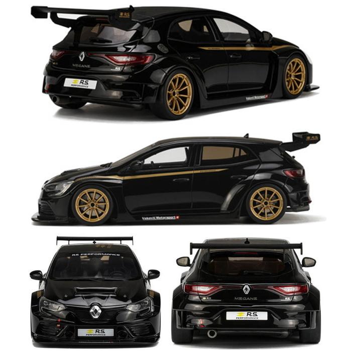 OttO mobile 1/18 ルノー メガーヌ 4 RS TC4 ブラック 完成品ミニカー