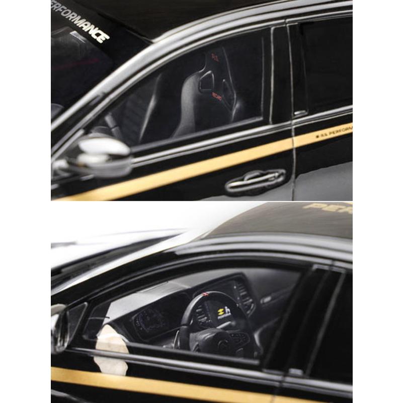 OttO mobile 1/18 ルノー メガーヌ 4 RS TC4 ブラック 完成品ミニカー