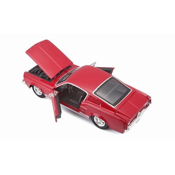 Maisto 1/24 フォード マスタング GT 1967 レッド 完成品ダイキャスト