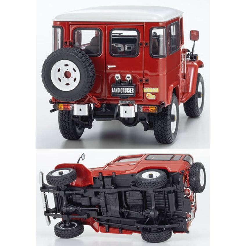 京商オリジナル 1/18 トヨタ ランドクルーザー 40 バン (BJ42V) (レッド) 完成品ダイキャストミニカー KS08971R　送料無料｜toystadiumookawaya｜05