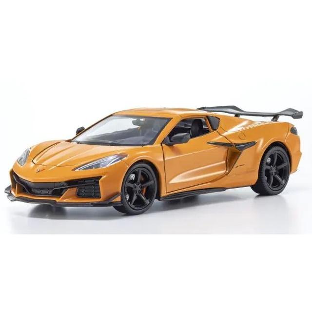 WELLY 1/24 シボレー コルベット Z06 (2023) オレンジ 完成品ダイ