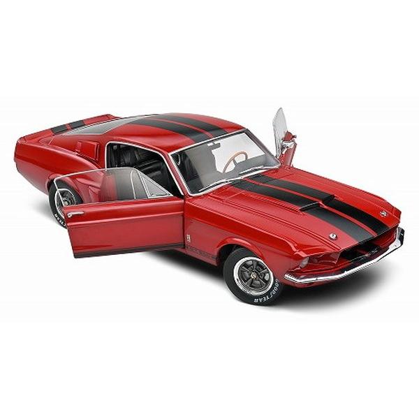 SOLIDO 1/18 シェルビー GT500 1967 レッド 完成品ダイキャストミニカー S1802909　送料無料｜toystadiumookawaya｜04