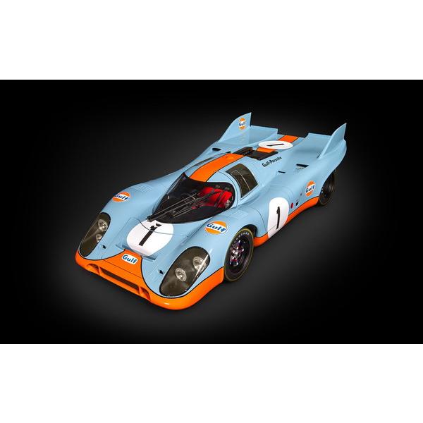Pocher 1/8 ポルシェ 917K ガルフエディション ダイキャスト組立キット