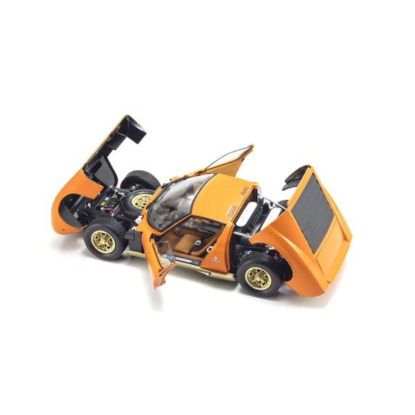 京商オリジナル 1/18 ランボルギーニ ミウラ P400 (オレンジ) 完成品