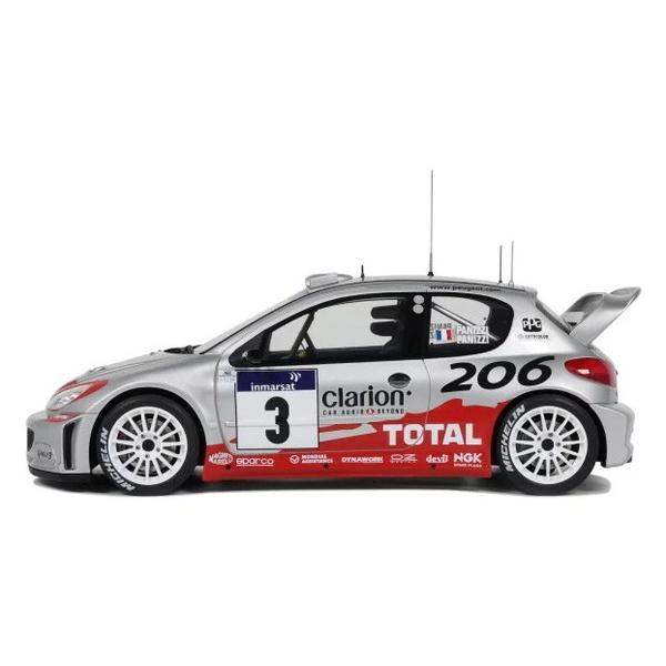 OttO mobile 1/18 プジョー 206 WRC ツール・ド・コルス ラリー 2002