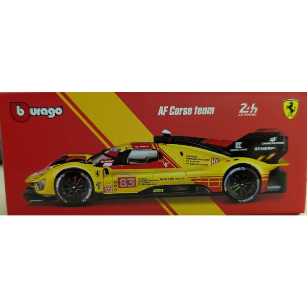 8月発売予定】 Bburago 1/43 フェラーリ 499P ル・マン 2024 No