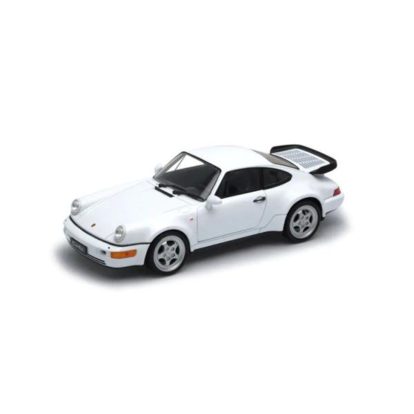 11月再入荷予定 WELLY 1/24 ポルシェ 911 ターボ(964) ホワイト 完成品