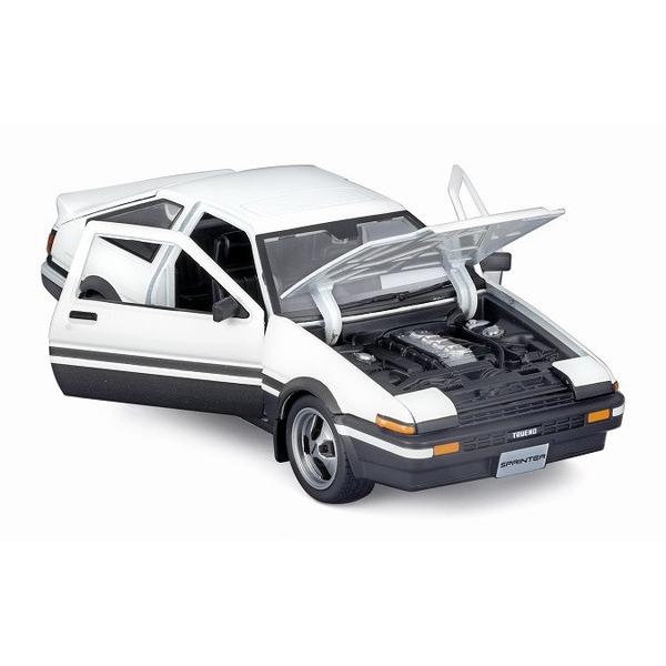 Maisto 1/24 トヨタ スプリンター トレノ (AE86) ホワイト/ブラック