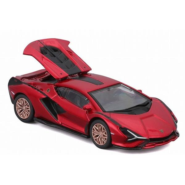 Maisto 1/64 SPEED ICONS ランボルギーニ シアン FKP37 レッド 完成品