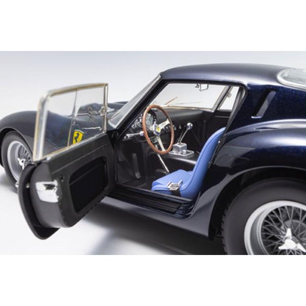 京商オリジナル 1/18 フェラーリ 250GTO (ダークブルー) 完成品ダイ