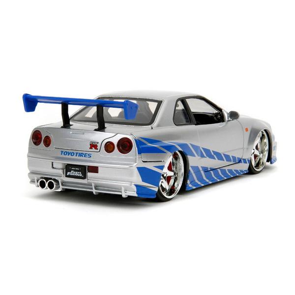 JADA TOYS 1/24 ワイルド・スピード ニッサン スカイライン GT-R (R34