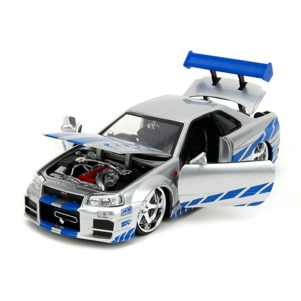JADA TOYS 1/24 ワイルド・スピード ニッサン スカイライン GT-R (R34