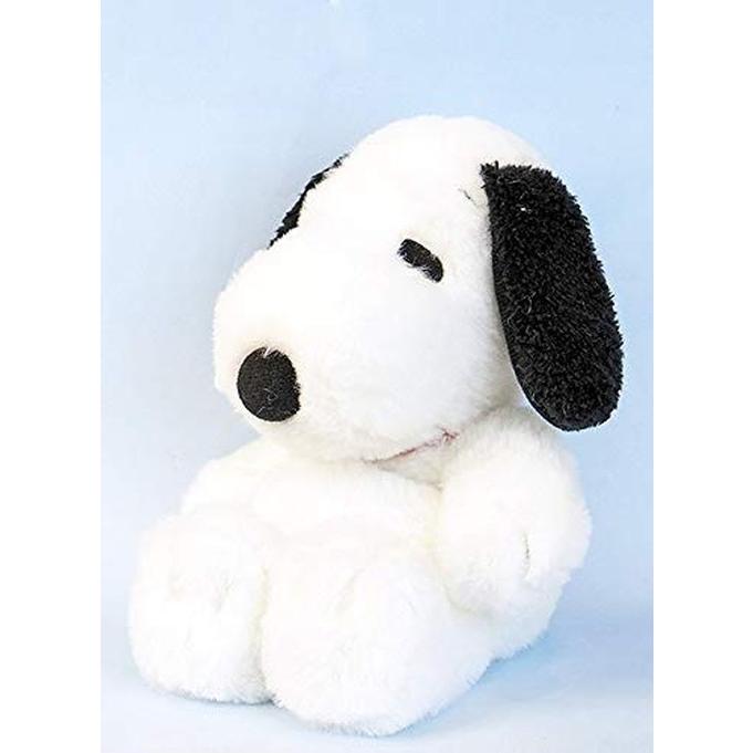 Peanuts Fuwakuta スヌーピー 黒 ホワイト H14 W13 D13cm Snoopy トイスタジアム 通販 Yahoo ショッピング