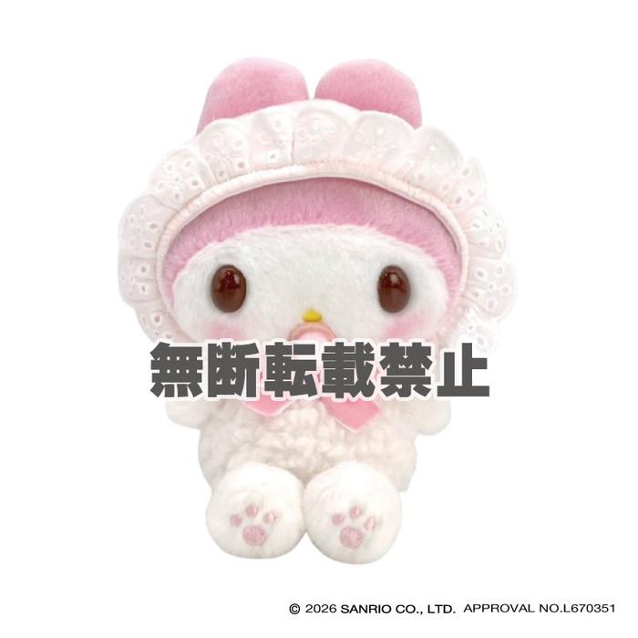 サンリオキャラクターズ ふわくた ベビー マイメロディ ぬいぐるみ