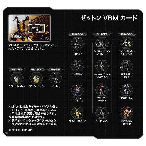 バイタルブレス VBMカードセット ウルトラマンvol.1 ウルトラマンゼロ