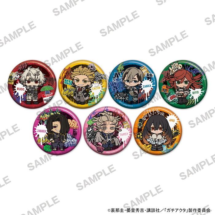 3月発売予定 TVアニメ『ガチアクタ』にいてんごキラキラ缶バッジ 7個