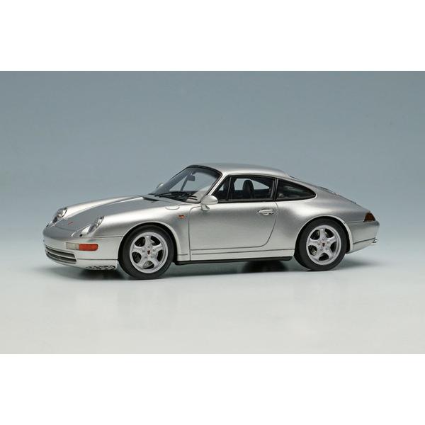 【8月再入荷予定】　VISION 1/43 ポルシェ 911 (993) カレラ 1994 シルバー 完成品ミニカー VM150A　送料無料_1