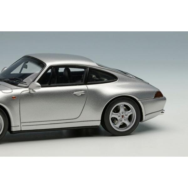 【8月再入荷予定】　VISION 1/43 ポルシェ 911 (993) カレラ 1994 シルバー 完成品ミニカー VM150A　送料無料_6