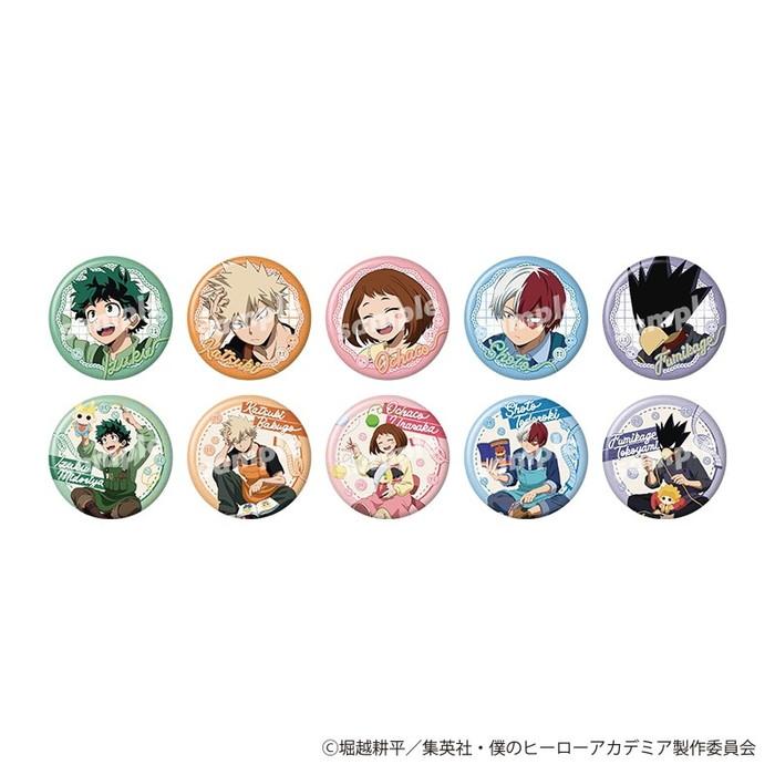 5月下旬発売予定 僕のヒーローアカデミア トレーディング缶バッジ 編め