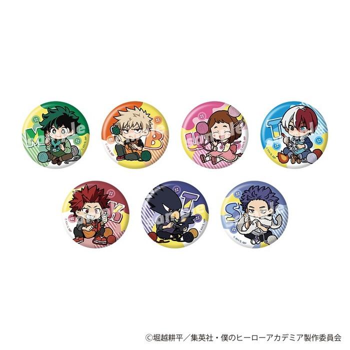 5月下旬発売予定 僕のヒーローアカデミア トレーディング缶バッジ 編め