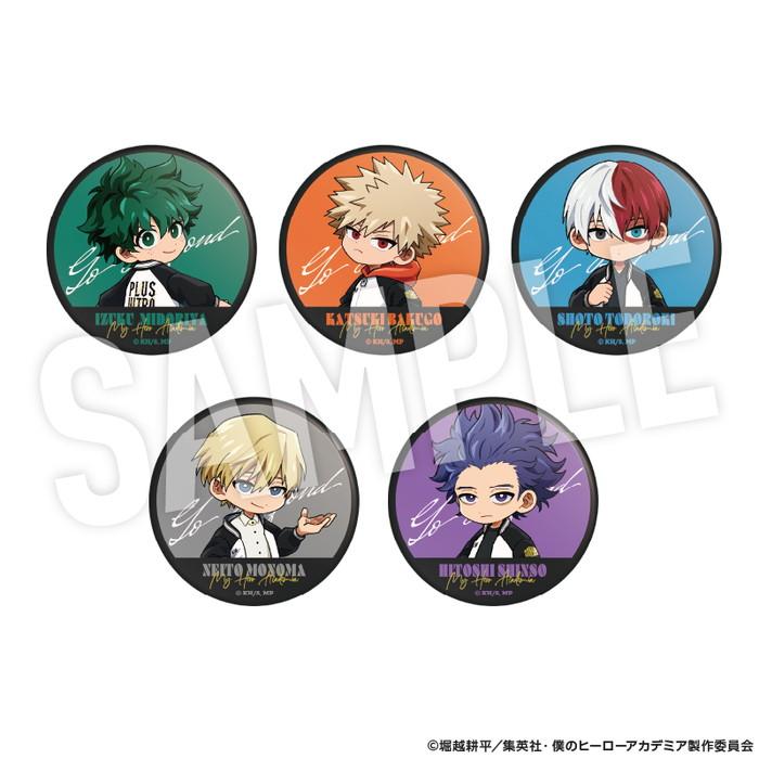 9月下旬発売予定 僕のヒーローアカデミア トレーディング缶バッジ