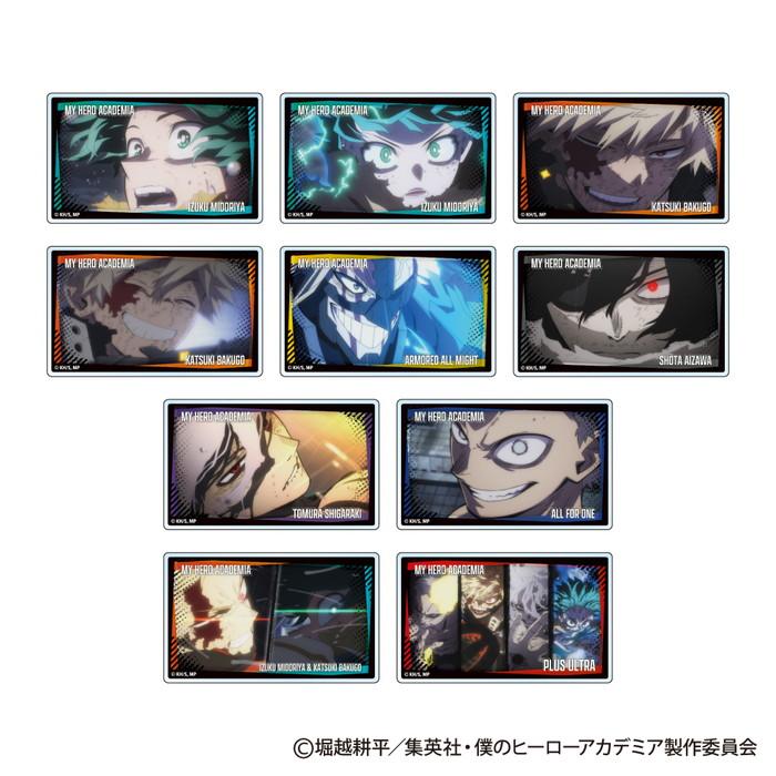 5月下旬発売予定 僕のヒーローアカデミア トレーディングアクリル