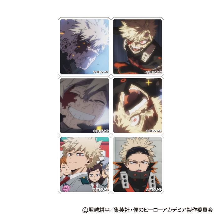 5月下旬発売予定 僕のヒーローアカデミア アクリルブロックシール B