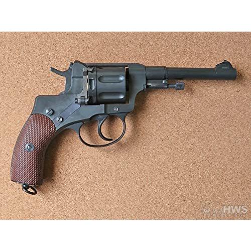 発火モデルガン 完成品 ナガンM1985リボルバー ヘビーウェイト HW 送料