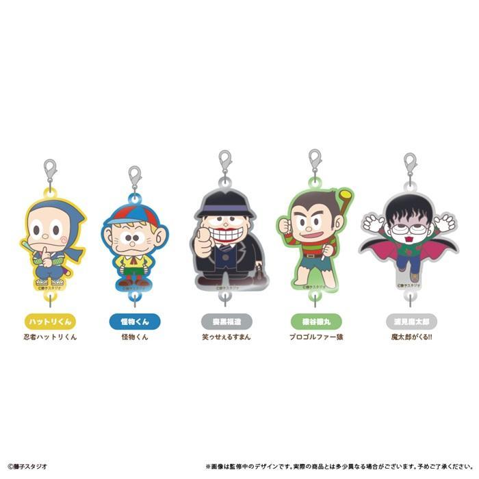 藤子不二雄」キャラクター 連結ミニアクリルキーチェーン 全5種類 BOX