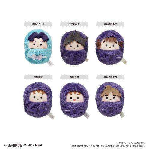 忍たま乱太郎　くるみたぴぬい Vol.2 全6種セット TVアニメ「忍たま乱太郎」 くるみたぴぬいVol2 全6種類 BOX 6個入