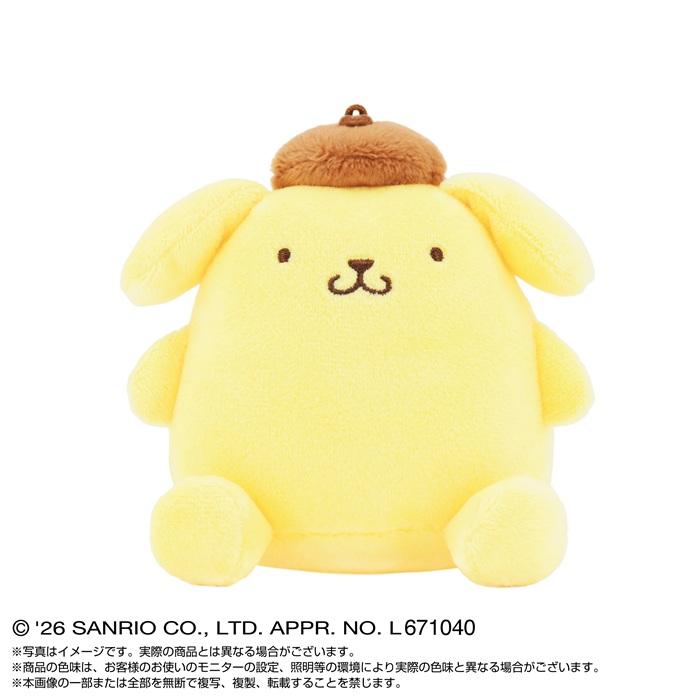 サンリオキャラクターズ PlayCharm おすわりポムポムプリン 送料無料
