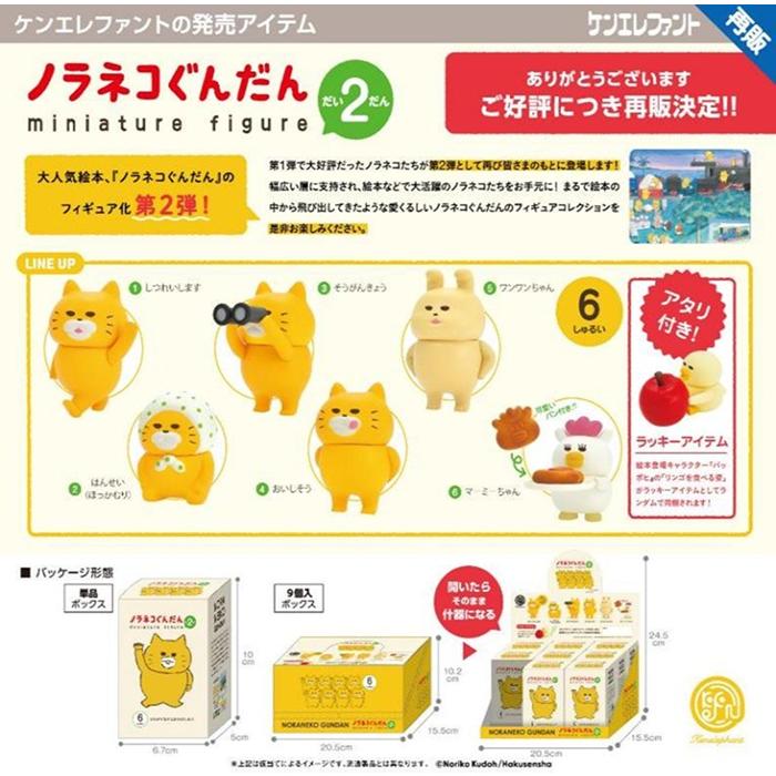 5月再入荷予定 ノラネコぐんだん ミニチュアフィギュア 第2弾 BOX版 9