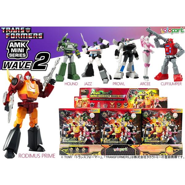 童友社 AMK MINI WAVE2 トランスフォーマー/G1 6個入りBOXセット 送料