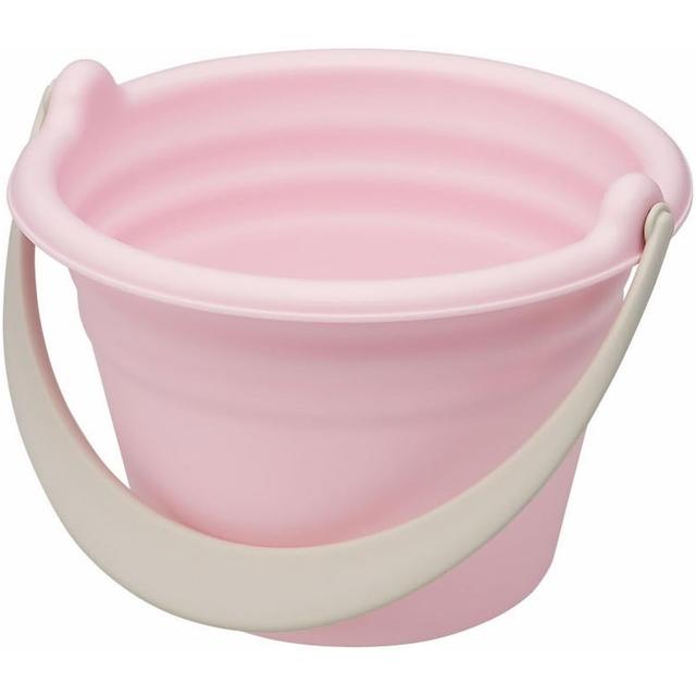 バケツFX パステルピンク (お砂場遊びセット やわらか素材 かわいい