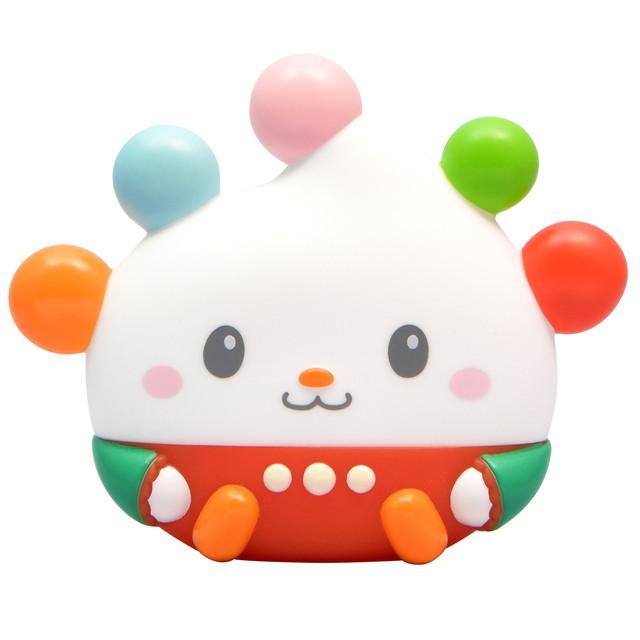 ぽうぽのぺちゃ (やわらか素材 ラトル 赤ちゃん おもちゃ 握りやすい