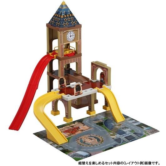 タカラトミー アクションコース ビッグタワーロッパ付属トミカ　カーズ トミカ カーズ アクションコース ビッグタワー ヨーロッパ 送料無料